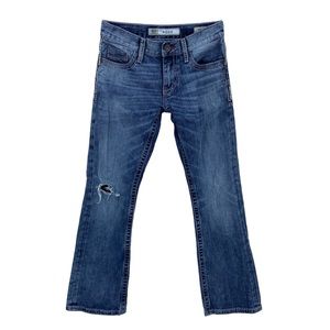 BKE Buckle Aiden Boot Cut Jeans Medium Wash Denim Blue